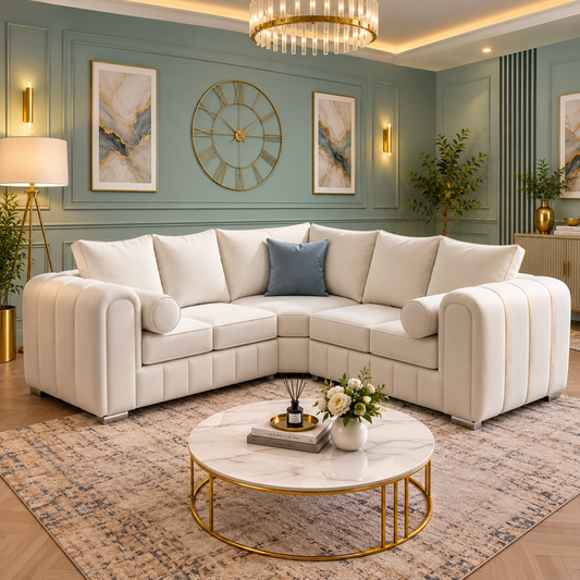Portofino Channel Arm Corner Sofa