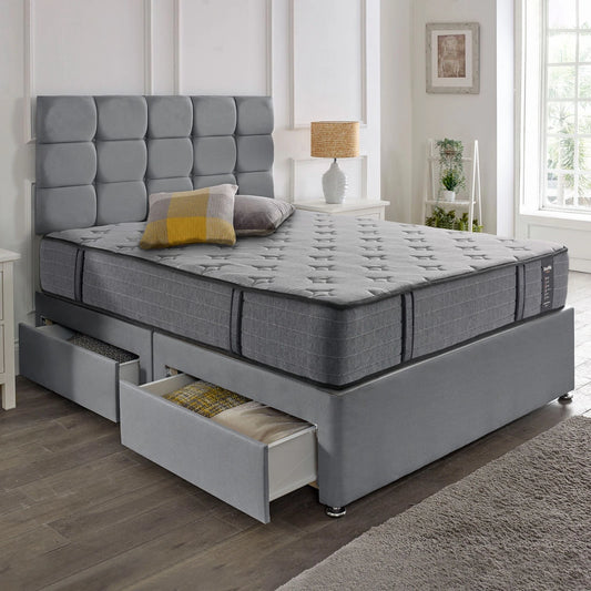 Luxury Cloud Posture Support Pocket Sprung Cool Memory Foam Mattress