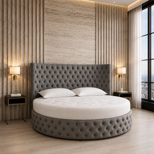 Revillo Luxury Round Bed Frame