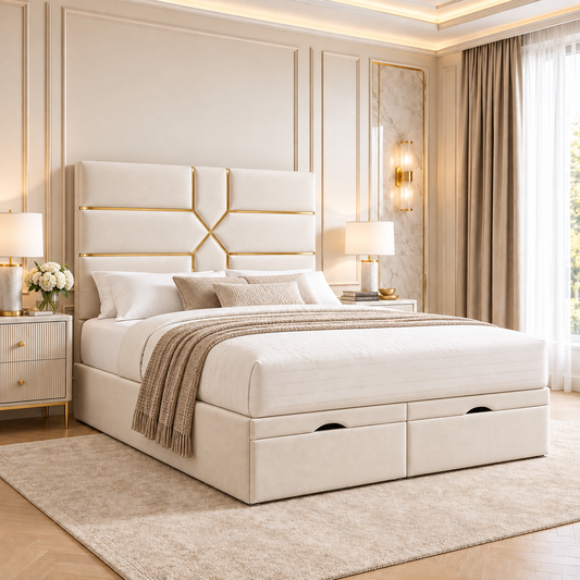 Dorset Art Deco Divan Ottoman Bed