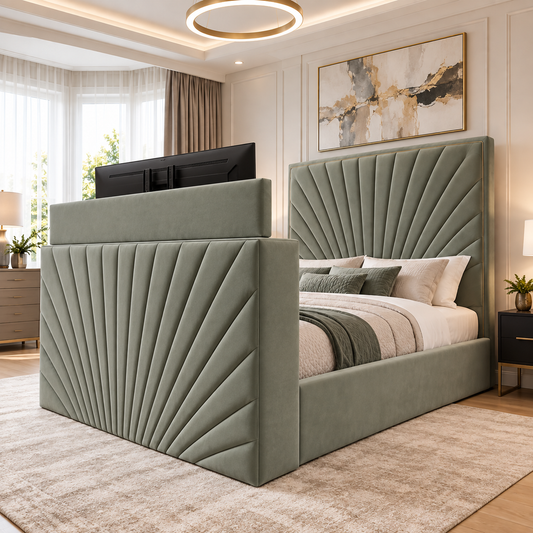 Morris Sunrise TV Bed Frame