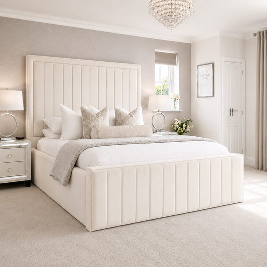 Frederick High Bed Frame With High Siderails