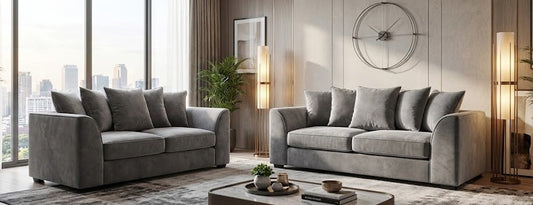 Camelo 3 and 2 Seater Modern Lounge Sofas