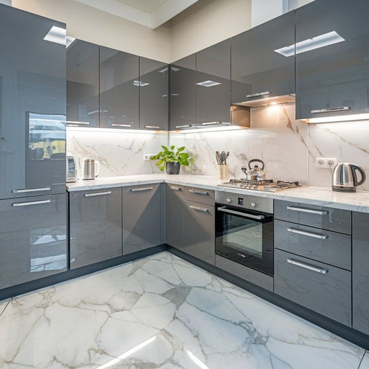 The Johnstone Grey Cabinetry Modern Kitchen Bespoke