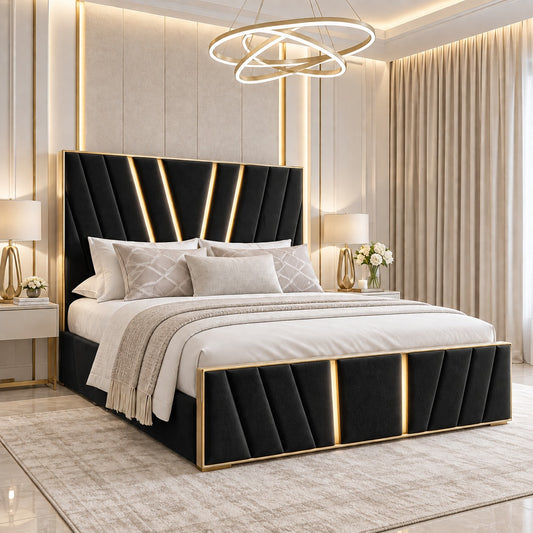 Corvello Luxe Goldline Bed Frame