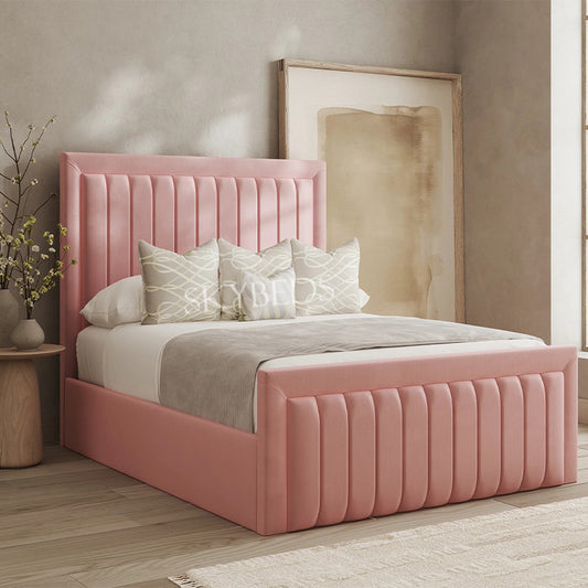 Appolo Linestyle Upholstered Bed Frame
