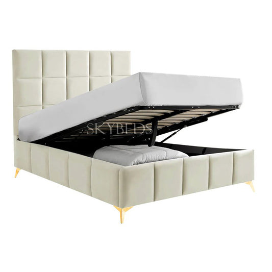 Callum Cubed Upholstered Bed Frame