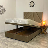 Divan Bed with Gas Lift Storage Divan Bed with Gas Lift Storage