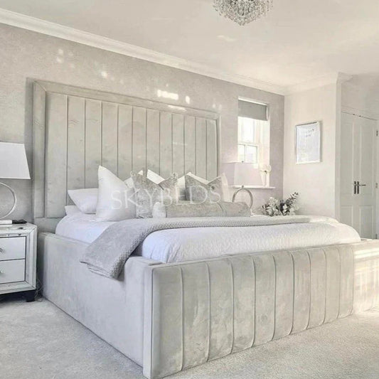 Frederick High Bed Frame With High Siderails