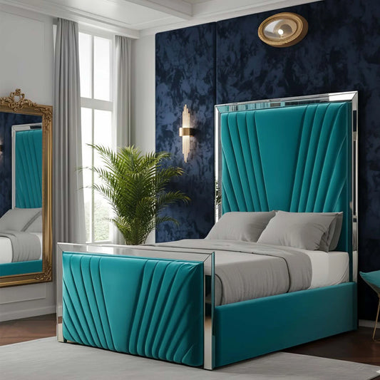 Marcie Luxury Art Deco Bed Frame