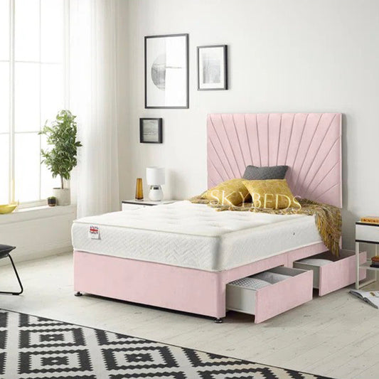 Alister Sunrise Divan Bed With Drawers