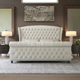 Argos Wingback Sleigh Bed frame Argos Wingback Sleigh Bed frame