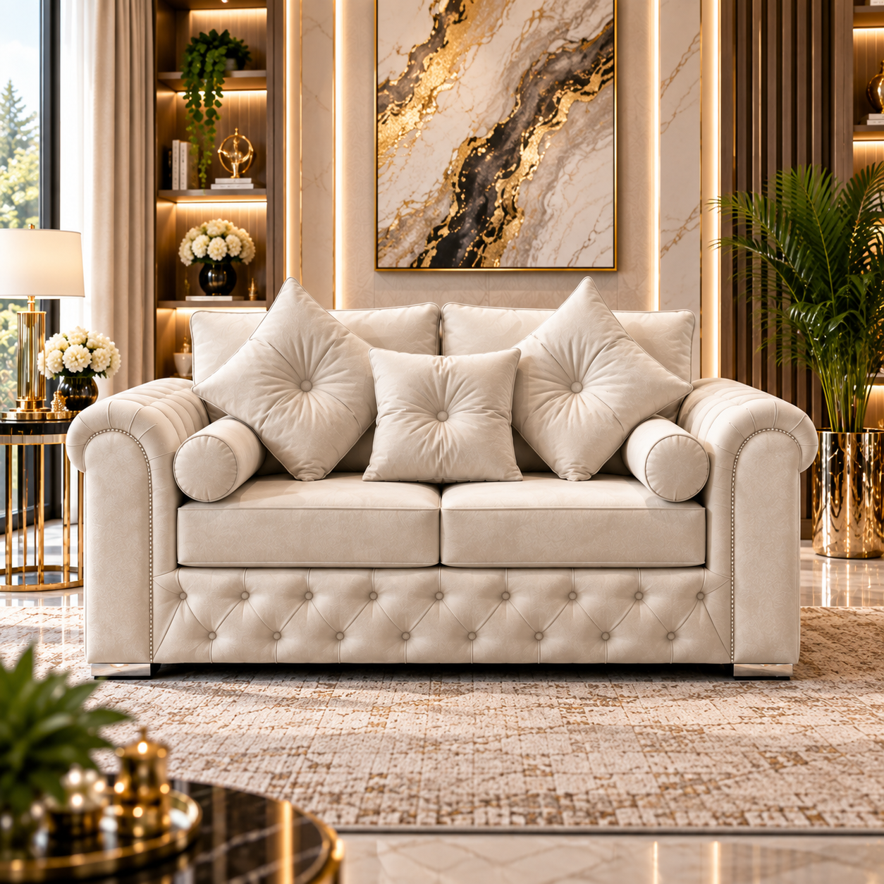 Myrentha Grand 5 Seater Corner Sofa