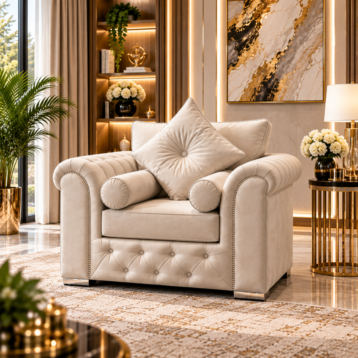 Myrentha Grand 5 Seater Corner Sofa