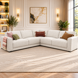 Marlow Large Corner Sofa In Beige