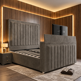 Caro Bumperbar Panel TV Bed Frame