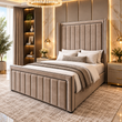 Riverton Luxe Panel Headboard Bed Frame