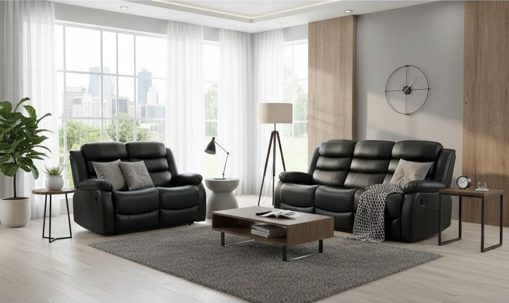 Hermoine Recliner 3 And 2 Seater Sofas