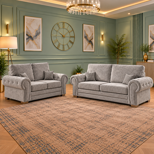 Gumball 3 and 2 Seater Modern Sofa In Luxury Lounge