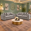 Camelo 3 and 2 Seater Modern Lounge Sofas