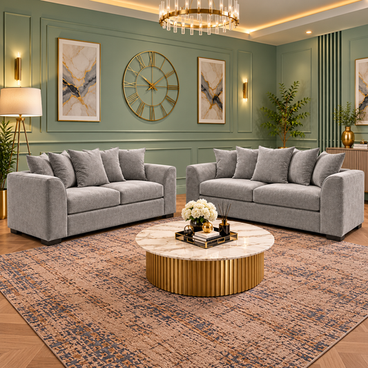Camelo 3 and 2 Seater Modern Lounge Sofas