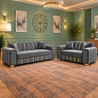 Curator's Piece 3+2 Seater Luxury Sofas In Plush Velvet Fabric