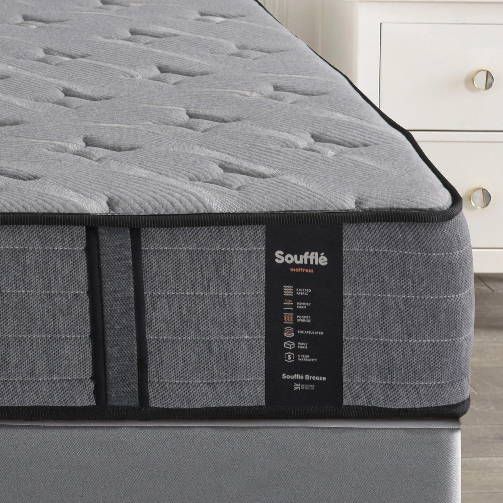 Luxury Cloud Posture Support Pocket Sprung Cool Memory Foam Mattress