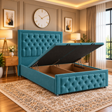 Craigmillar Divan Chesterfield Deep Tuffted Button Headboard Bed Frame