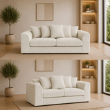 Exclusive Jumbo Cord 3 Plus 2 Sofa