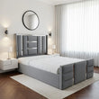 Kohli Luxury Bed Frame With Silver Strips