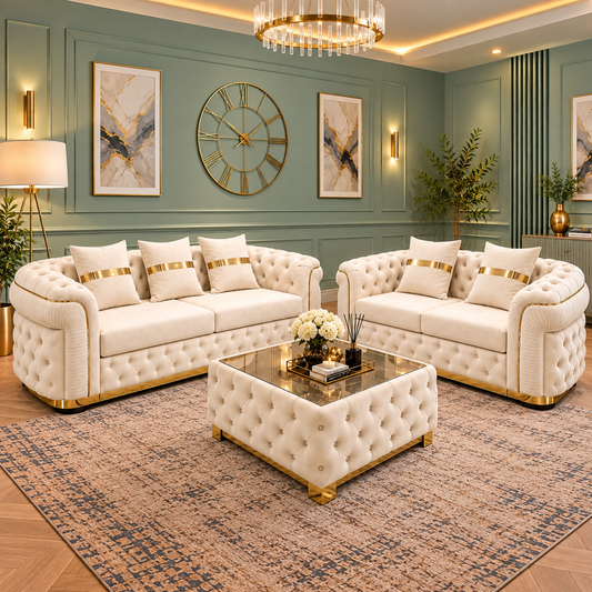 Orphinia Royale 3 & 2 Seater Sofa Set