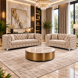 Dorevane Grand Chesterfield 3+2+1 Sofa Set