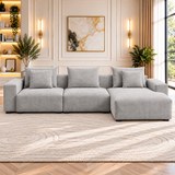 Malibu Universal Corner Sofa In Grey