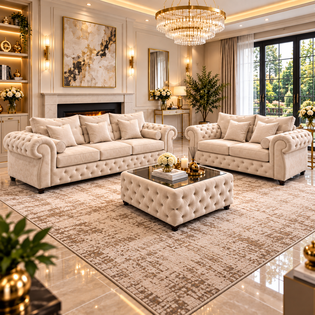 Lunavera Grand 5 Seater Corner Sofa