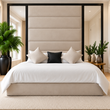 Orelisse Grande Horizontal Panel Mirror Bed Frame