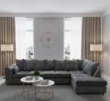 Prairie Wood Right-Hand Chaise L-Shaped Sofa