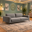 Modvia 2 Seater Modern Sofa In Plush Velvet Fabric