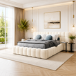 Norfolk Hotel Style Boucle Bed Frame