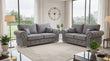 The Arlo And Jacob 3 + 2 Seater Sofa In Plush Velvet Fabric