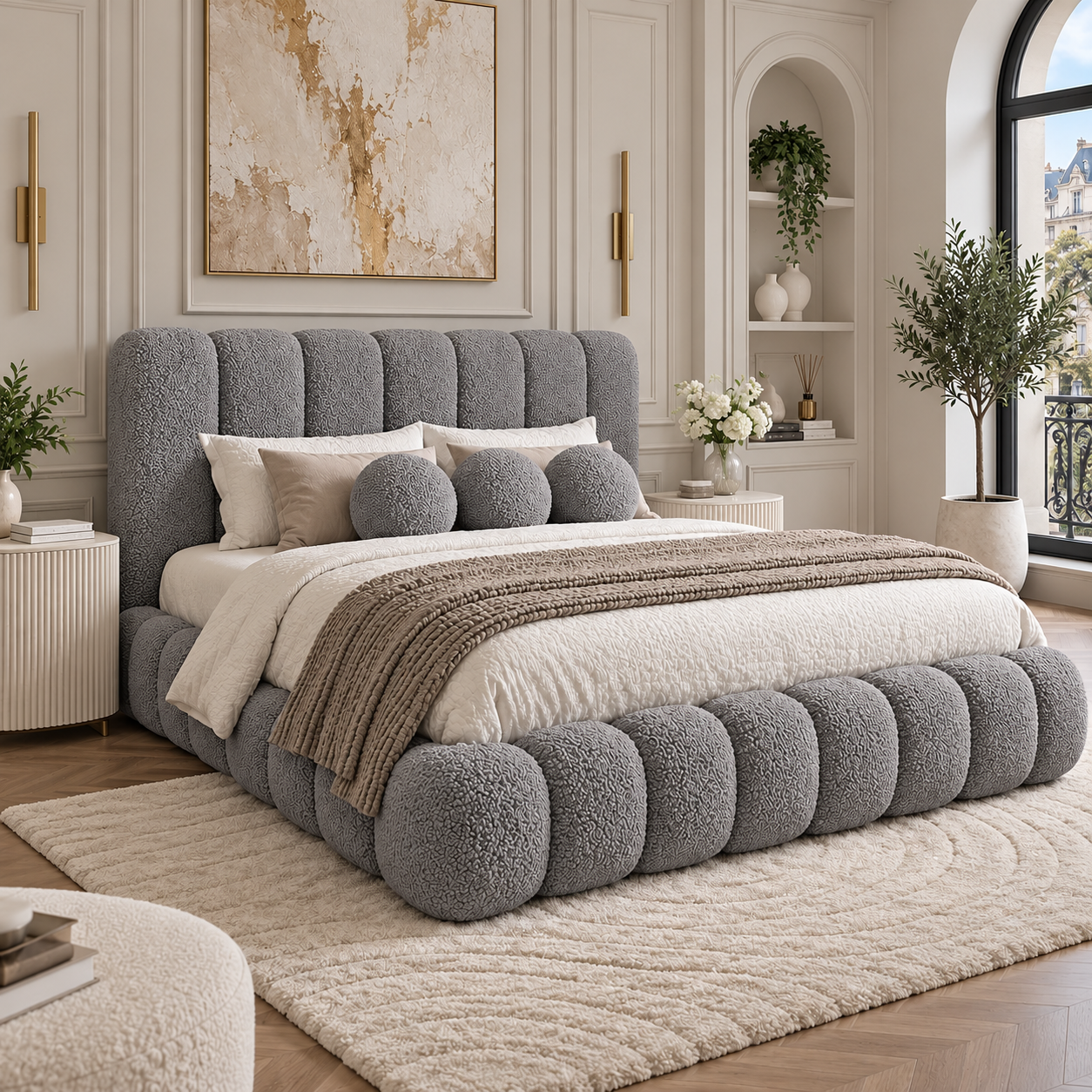 Sorrento Chunky Bubble Bed Frame