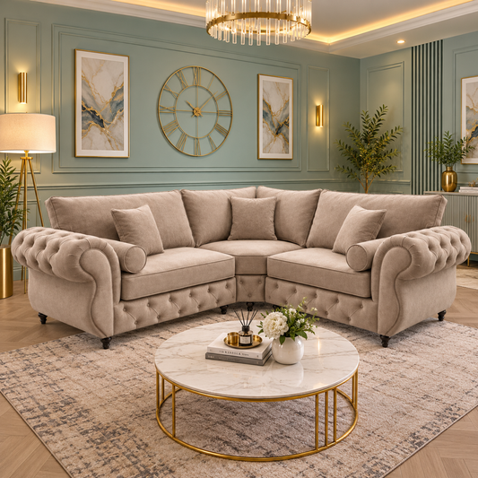 Ashbourne Chesterfield Corner Sofa