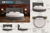 Revillo Luxury Round Bed Frame
