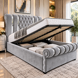 Rovelle Royale Chesterfield Sleigh Bed Frame