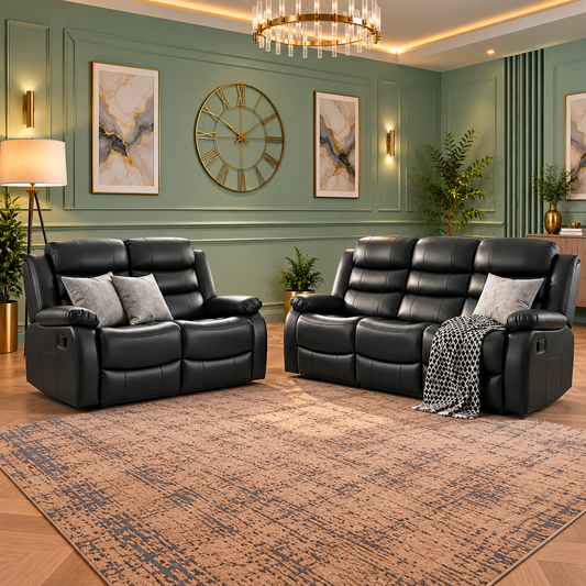 Hermoine Recliner 3 And 2 Seater Sofas