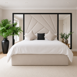 Philadelphia Luxury Mirror Bed Frame