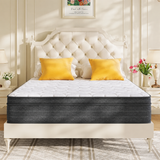 Grey Hybrid Memory Foam Mattress