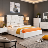 Bloom Luxury Bed Frame With Silver Border