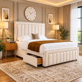 Chelsea Vertical Panel Divan Bed Frame