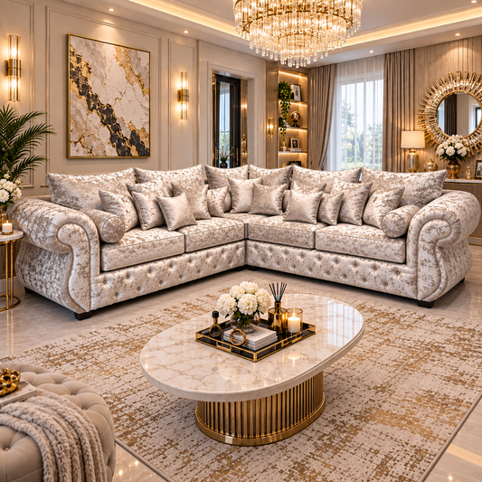 Montaire Opulence 5 Seater Corner Sofa