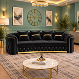 Toronto Luxury Sofa Sets In Plush Velvet Fabric